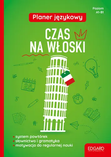 Okładka: Planer językowy. Czas na włoski