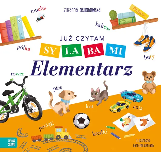 Okładka: Już czytam sylabami. Elementarz