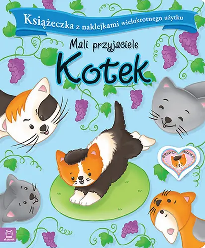 Okładka: Mali przyjaciele. Kotek