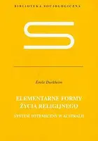 Okładka: Elementarne formy życia religijnego