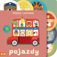 Okładka: Dotykaj i poznawaj. Pojazdy