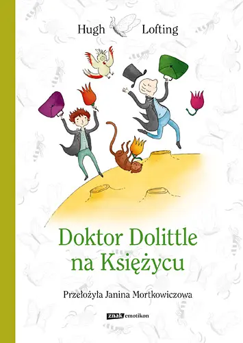 Okładka: Doktor Dolittle na księżycu
