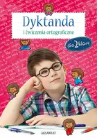 Okładka: Dyktanda i ćwiczenia ortograficzne dla 2 klasy