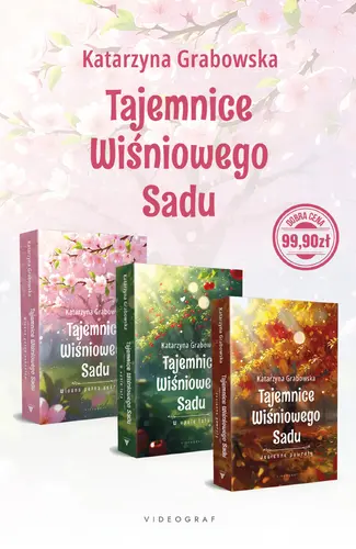 Okładka: Pakiet: Tajemnice Wiśniowego Sadu. Tom 1-3