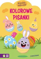 Okładka: Wiosenne malowanki. Kolorowe pisanki