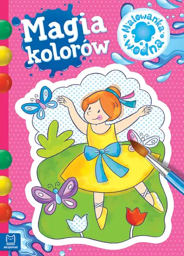 Okładka: Malowanka wodna. Magia koloru