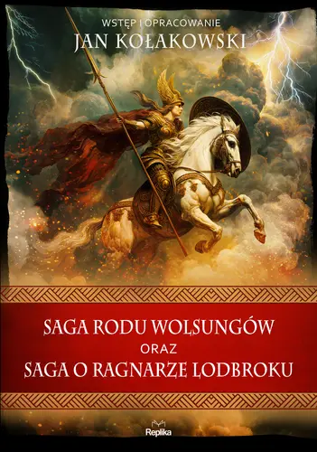 Okładka: Saga rodu Wolsungów oraz Saga o Ragnarze Lodbroku