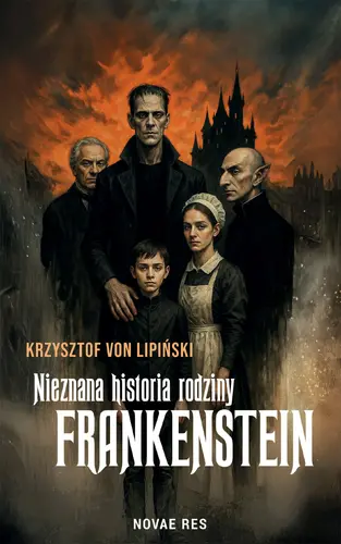 Okładka: Nieznana historia rodziny Frankenstein