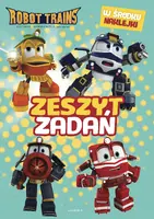 Okładka: Robot Trains. Zeszyt zadań