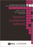 Okładka: Nienawiść w przestrzeni publicznej