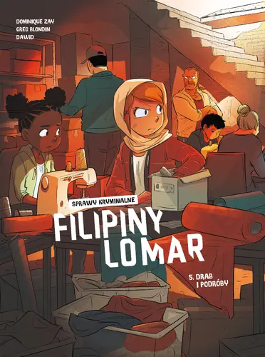 Okładka: Sprawy kryminalne Filipiny Lomar. Drab i podróby. Tom 5