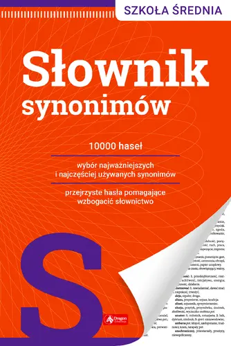 Okładka: Słownik synonimów