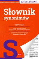 Okładka: Słownik synonimów