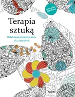 Okładka: Terapia sztuką. Kolorowanka dla dorosłych