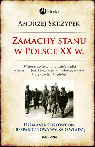 Okładka: Zamachy stanu w Polsce w XX wieku