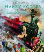 Okładka: Harry Potter i kamień filozoficzny-ilustrowany