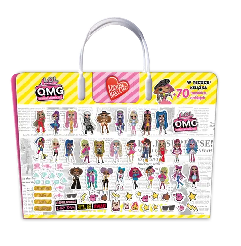 Okładka: L.O.L. Surprise! OMG Kocham naklejać cz. 4 Ważne, by mówili