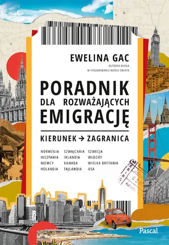 Okładka: Poradnik dla rozważających emigrację. Kierunek: zagranica