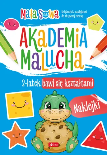 Okładka: Akademia malucha. 2 latek bawi się kształtami
