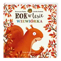 Okładka: Rok w lesie. Wiewiórka