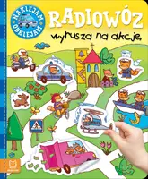 Okładka: Naklejam - odklejam. Radiowóz wyrusza na akcję