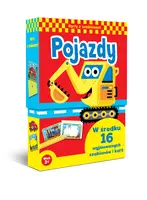 Okładka: Karty z szablonami. Pojazdy