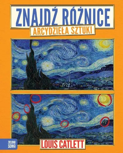 Okładka: Znajdź różnice. Arcydzieła sztuki