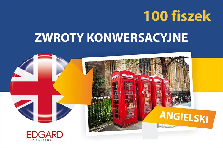 Okładka: Angielski. 100 fiszek. Zwroty konwersacyjne