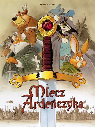 Okładka: Miecz Ardeńczyka, tom 1