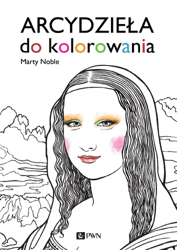Okładka: Arcydzieła do kolorowania