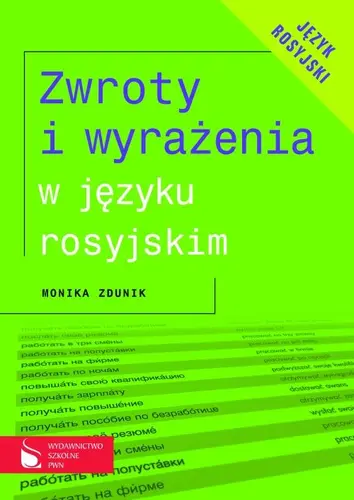 Okładka: Zwroty i wyrażenia w języku rosyjskim