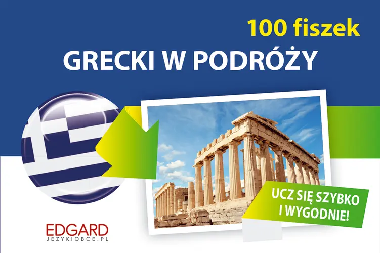 Okładka: Grecki. 100 Fiszek. W podróży