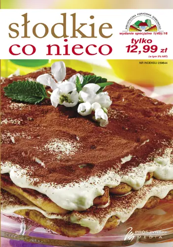 Okładka: Słodkie co nieco