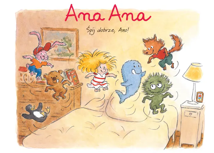 Okładka: Ana Ana. Śpij dobrze, Ano! Tom 1