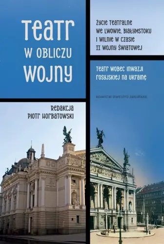 Okładka: Teatr w obliczu wojny