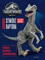 Okładka: Jurassic World 2. Stwórz raptora. Książka młodego konstruktora
