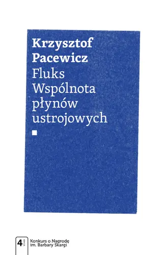 Okładka: Fluks. Wspólnota płynów ustrojowych