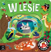 Okładka: Wyprawa do świata zwierząt. W lesie