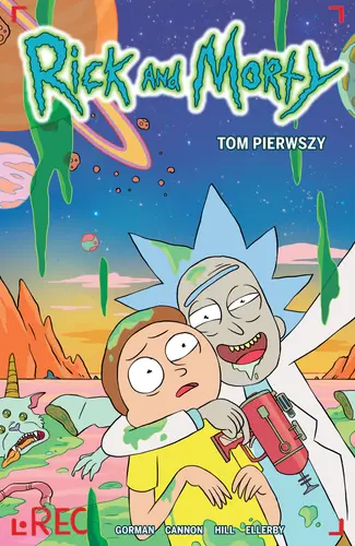 Okładka: Rick i Morty, tom 1