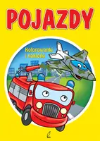 Okładka: Pojazdy. Kolorowanki