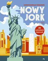 Okładka: Nowy Jork. Kolorowanka po numerach