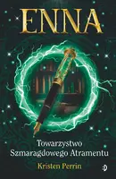 Okładka: Enna i Towarzystwo Szmaragdowego Atramentu. Enna, tom 1