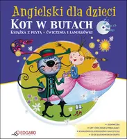 Okładka: Angielski dla dzieci - Kot w butach (Nowa edycja)