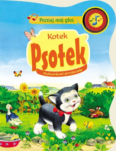 Okładka: Kotek Psotek. Poznaj mój głos