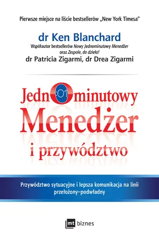 Okładka: Jednominutowy menedżer i przywództwo