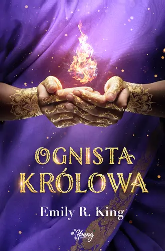 Okładka: Ognista królowa. Królowa. Tom 2