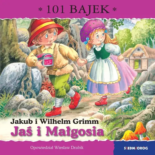Okładka: Jaś i Małgosia. 101 bajek