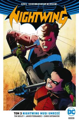 Okładka: Nightwing – Nightwing musi umrzeć, tom 3