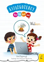 Okładka: Książkożercy. Sylabami. Wulkan