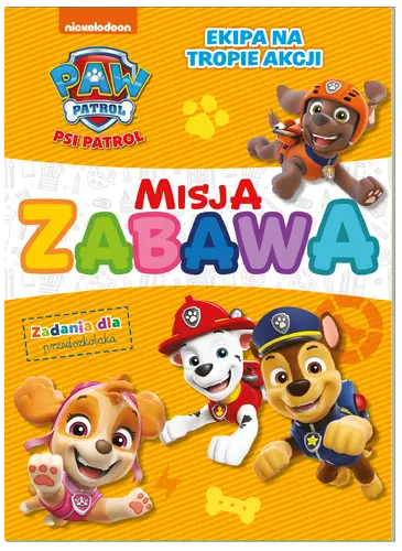 Okładka: Psi Patrol. Misja zabawa 2